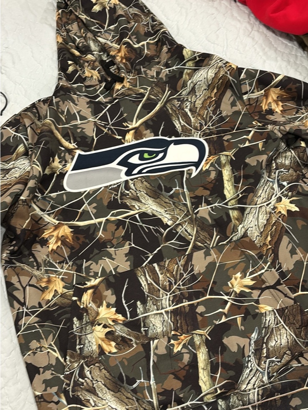 Seattle Seahawks Camo Hoodie